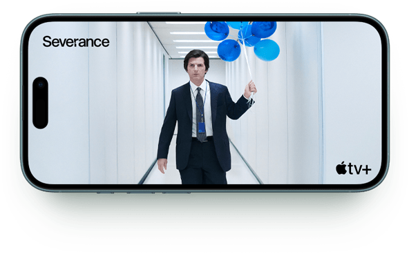 Apple TV plus series Severance on iPhone 16