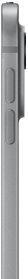 iPad Pro, side exterior, silver color, thin profile, aluminum enclosure, volume buttons and pro camera system