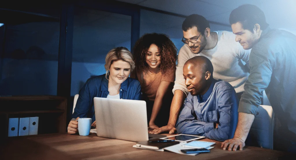 “Apple enterprise devices for business productivity, workplace collaboration, and secure IT management.”