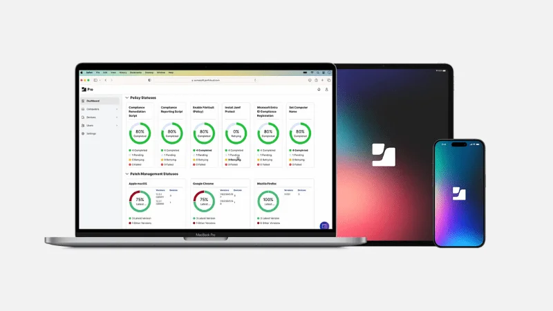Jamf Apple device management solution for enterprise mobility, MacBook management, iPhone security, and IT automation.
